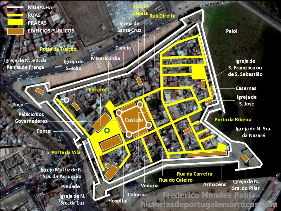 Superfortaleza do Renascimento — dimensões e muralha