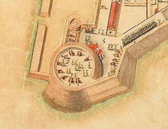 Fig. 14 — Bastion of S. Sebastião / do Anjo (St Sebastian / Angel)